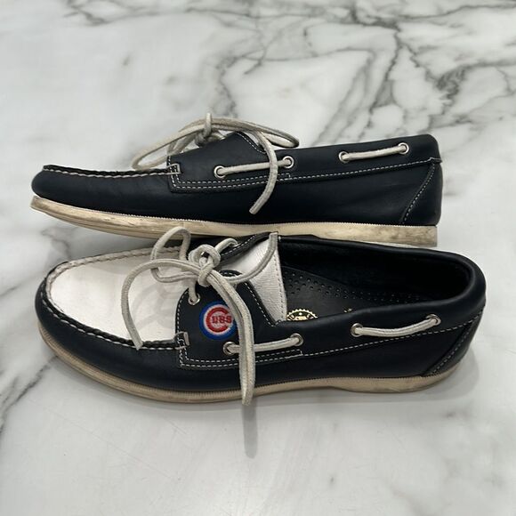 Allen Edmonds‎ Team MLB Chicago Cubs Boat Shoes